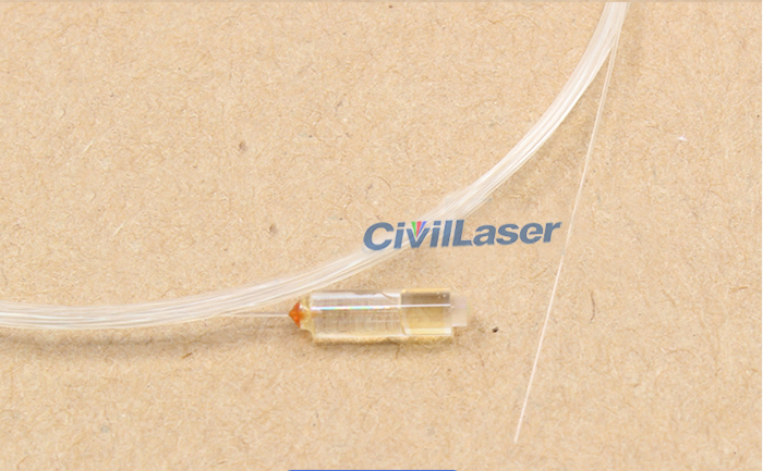 Glass Tube Collimator G-Lens ∮2.78x10mm Low Insertion Loss Single Core Fiber Collimator